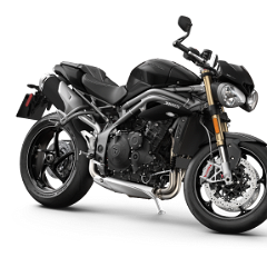 Speed Triple S-Front 3-4 Jet Black