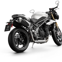 Speed Triple S-Rear 3-4 Crystal White