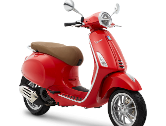 Vespa Primavera 150 Red