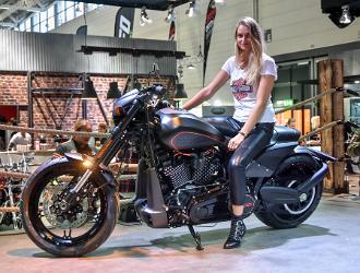 intermot 18 018 002  Pressekonferenz Harley Davidson, FXDR 114, Halle 9