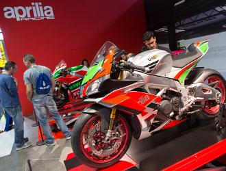 intermot 18 027 026  Stand: aprilia, Halle 7